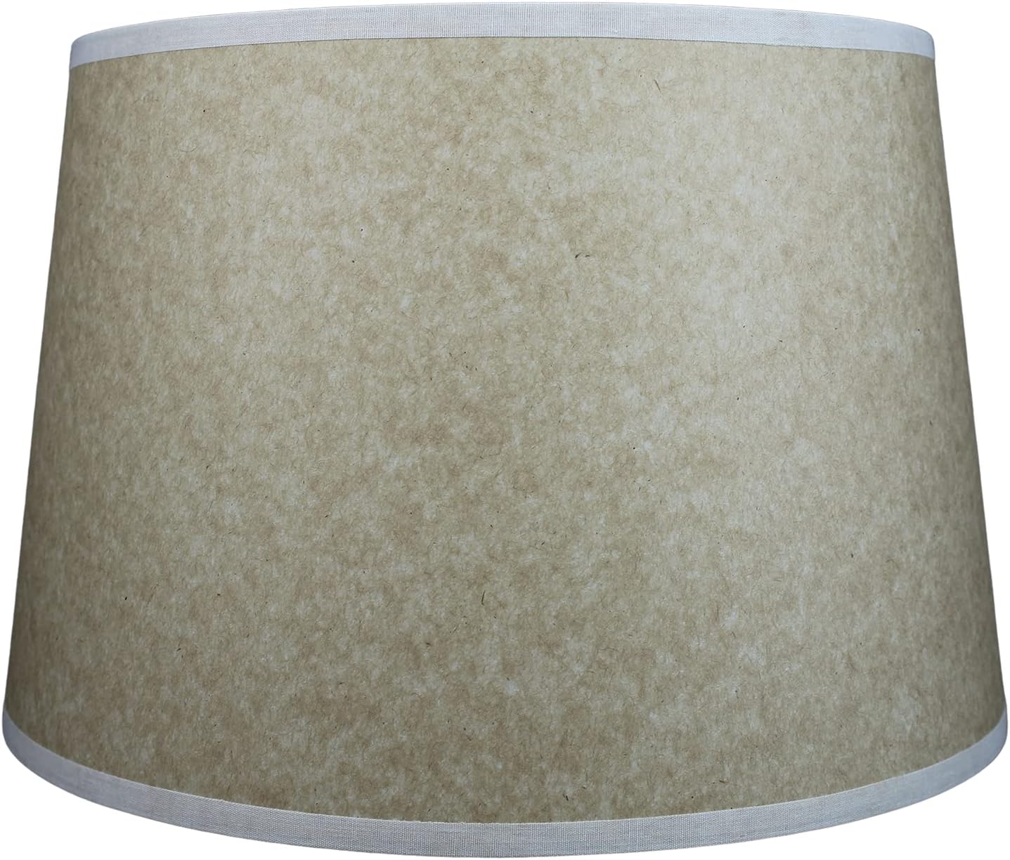 FenchelShades.com Set of 2 Lampshades 10' Top Diameter x 12' Bottom Diameter x 8' Slant Height with Washer (Spider) Attachment. Attaches to Lamps with an existing Harp (not included) (Onion Natural)