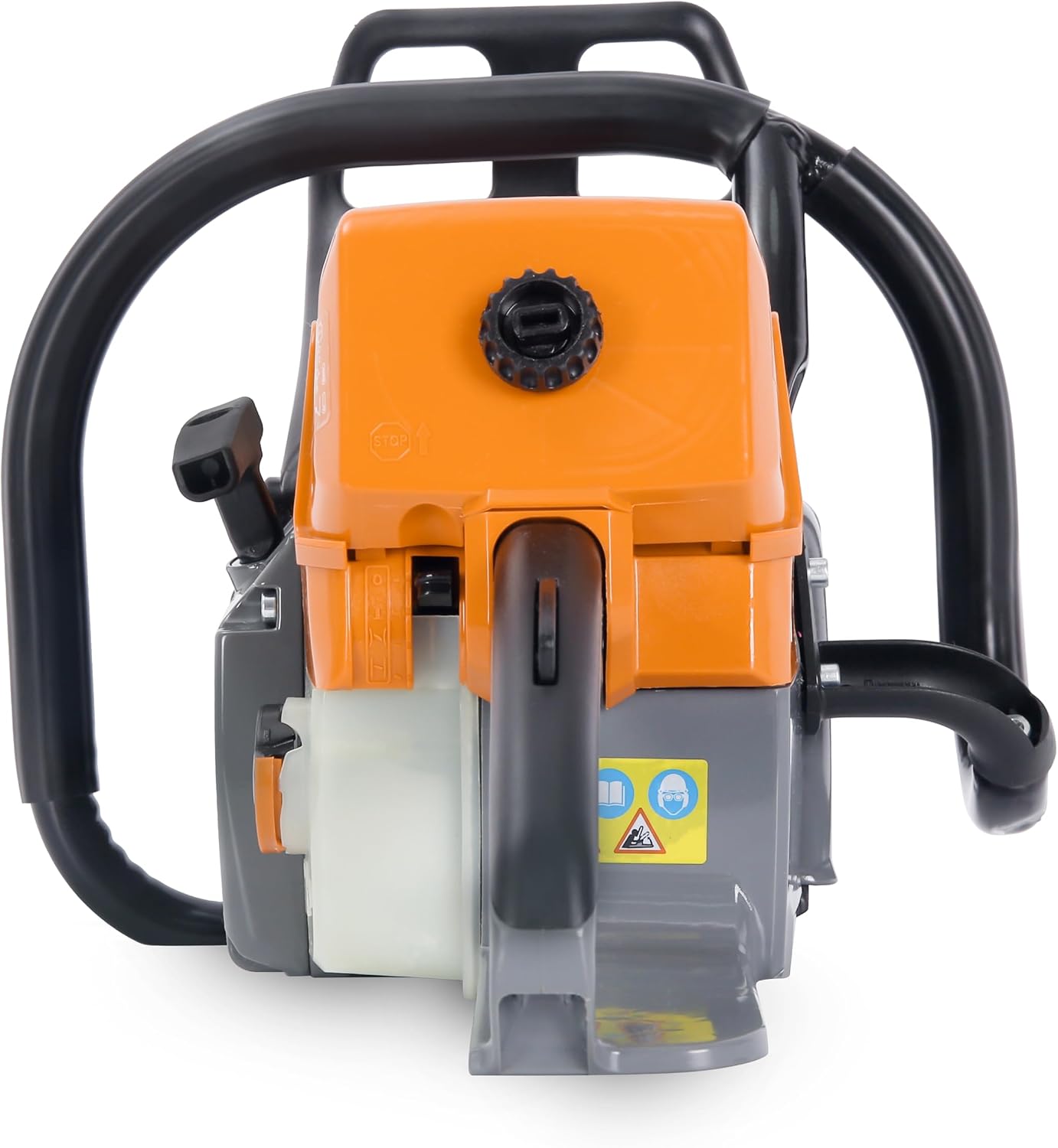 71cc Holzfforma G444 4.0KW Gasoline Chain Saw Power Head With Wrap Around Handle Bar are compatible with MS440 044 Chainsaw Orange Dark Grey
