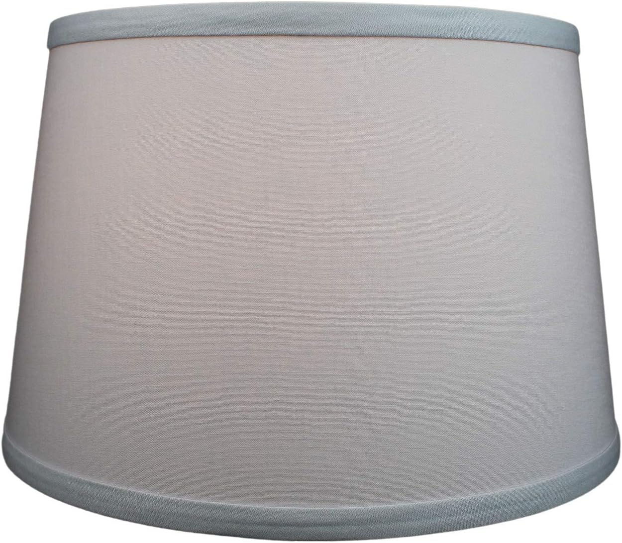 FenchelShades.com Set of 2 Lampshades 10' Top Diameter x 12' Bottom Diameter x 8' Slant Height with Washer (Spider) Attachment. Attaches to Lamps with an existing Harp (not included) (Linen Shadow)