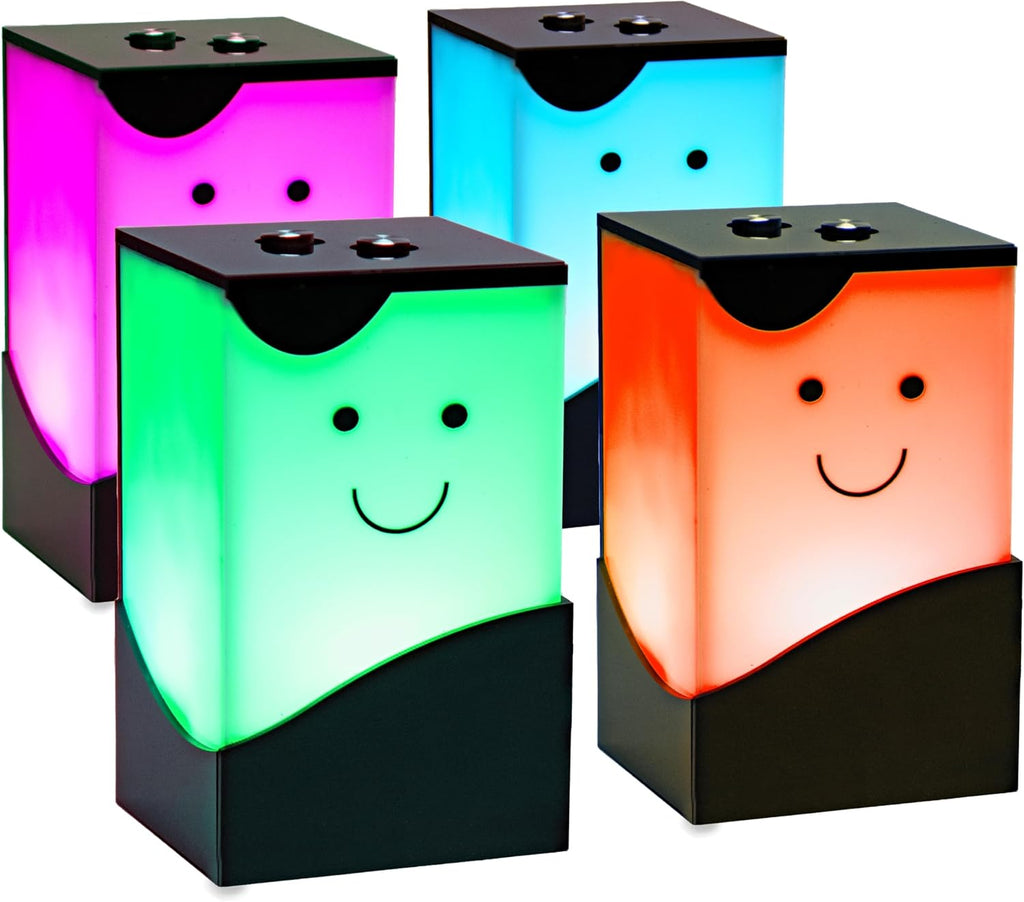 ZOCI VOCI Friendship Lamps, Telepathy Toddlers, Long Distance WiFi Touch Light, Stay Connected from Anywhere, 250+ Colors, Gift for Couples, Friends & Family, Father's Day, No Subscription (Set of 4)
