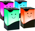 ZOCI VOCI Friendship Lamps, Telepathy Toddlers, Long Distance WiFi Touch Light, Stay Connected from Anywhere, 250+ Colors, Gift for Couples, Friends & Family, Father's Day, No Subscription (Set of 4)