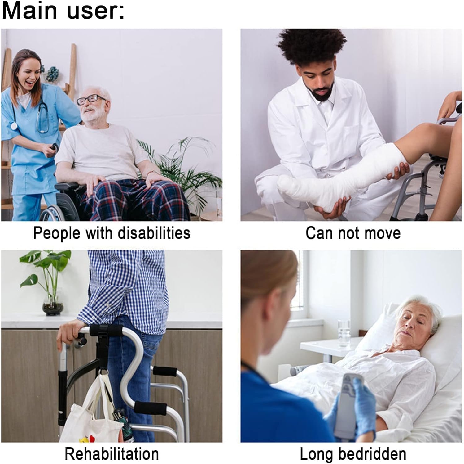 Commode Transfer Boards for Wheelchair Users, Special Transfer Board for Toilet, Patient Seat Transfer Slide Board with Handles, Seat Transfer Aid for Elderly and Disabled, Max User Weight 182kg