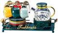 Beverage Serveware Tea set household heating living room hospitality ceramic teacup water cup with handle Water Carafe