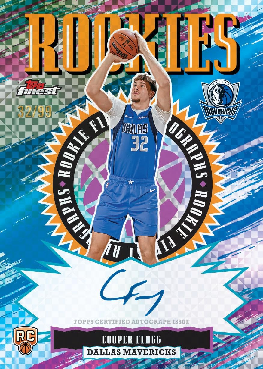 2025-26 Topps Finest Basketball Hobby Box (2 Autographs per Box)