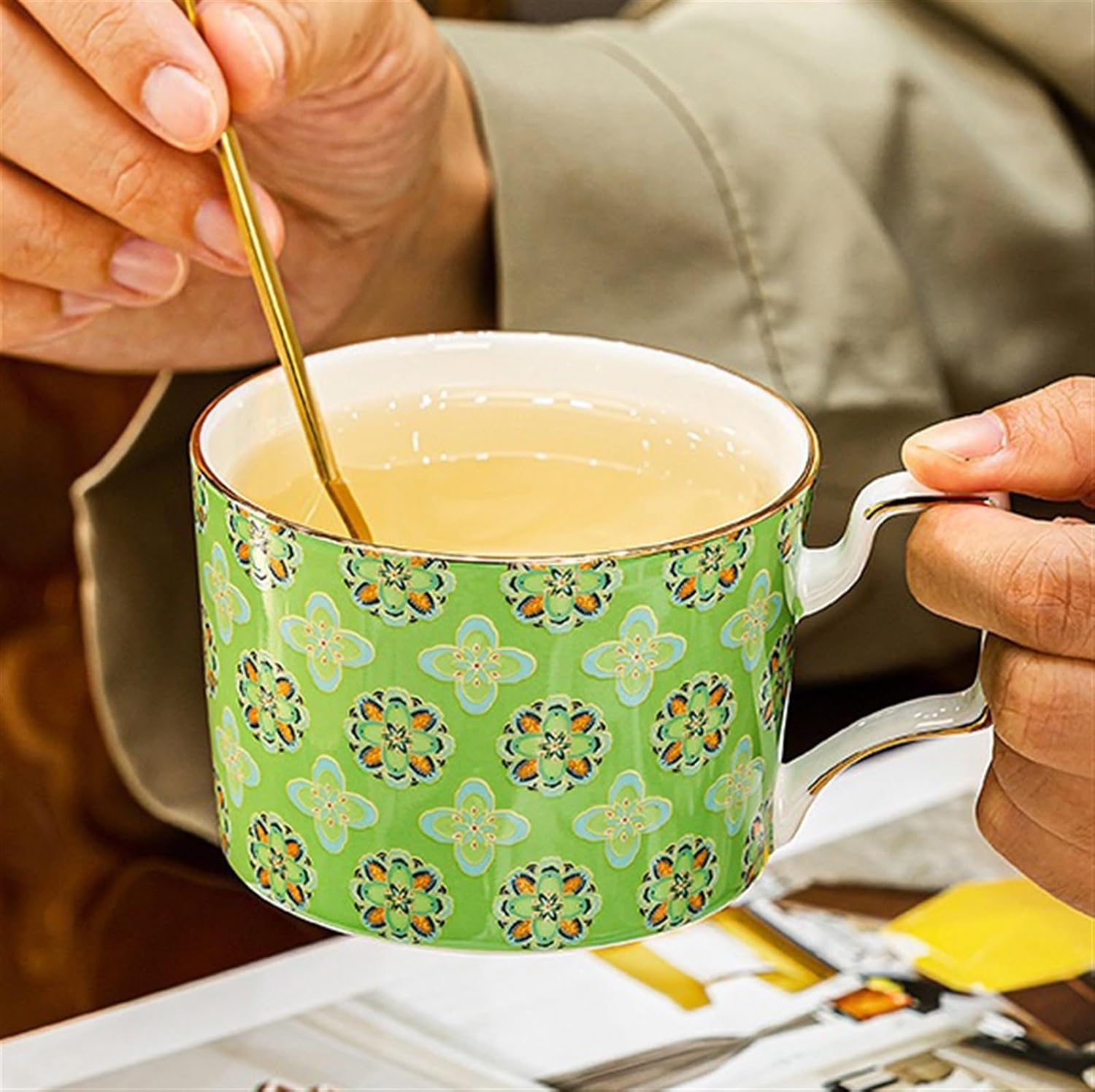 Beverage Serveware Modern teapot afternoon tea coffee pot kettle household teapot cup with tea tray essential tea set for home Water Carafe