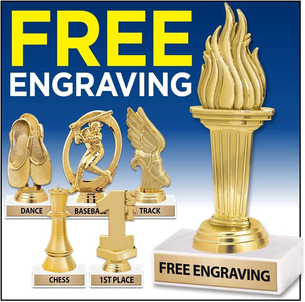 Soccer Trophies - 6' Soccer Ball and Soccer Cleat Trophy for Soccer, Great Soccer Team Awards