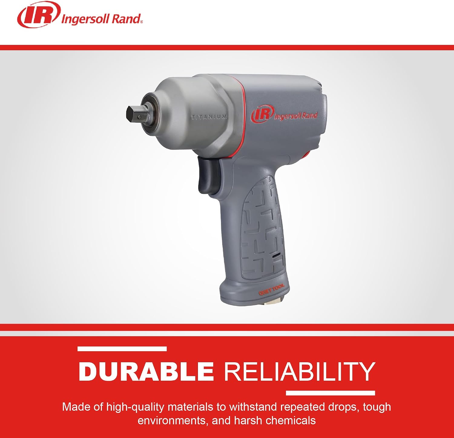 Ingersoll Rand 2115PTiMAX 3/8' Pin Type, Industrial-Grade Impact Wrench