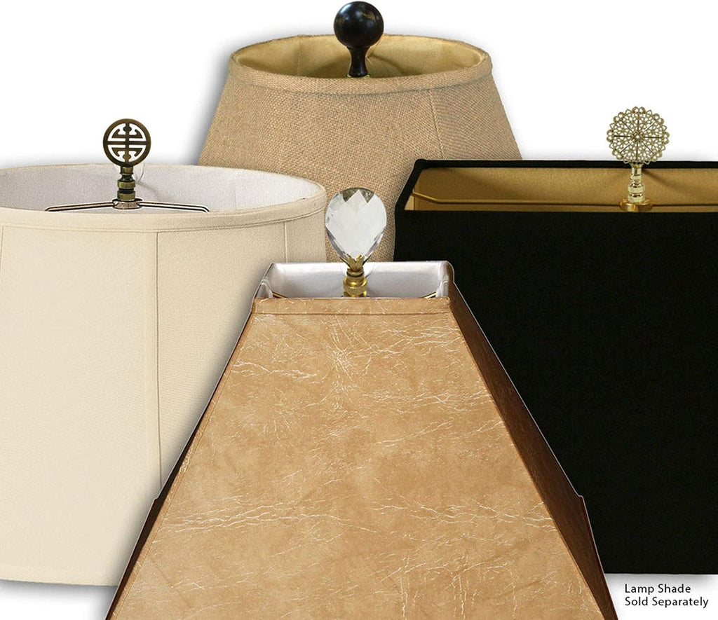 Royal Designs, Inc. Flare Bottom Outside Corner Scallop Lamp Shade, BS-701-20BG, Beige, 11 x 20 x 14