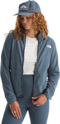 THE NORTH FACE Women's Glacier Fleece Jacket (Standard & Plus Size) | Zip Hand Pockets & Stretch on Collar, Cuffs & Hem