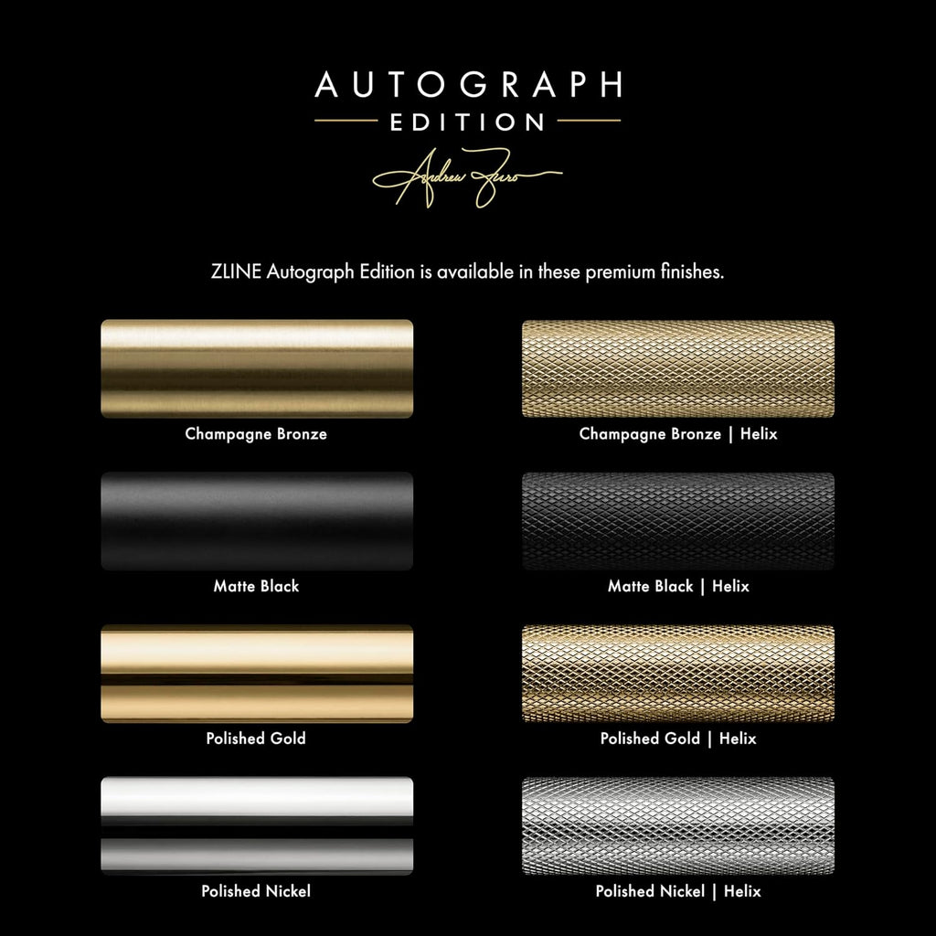 ZLINE Autograph Edition 30' 1.2 cu. ft. Built-in Microwave Drawer in Black Stainless Steel and Champagne Bronze Accents