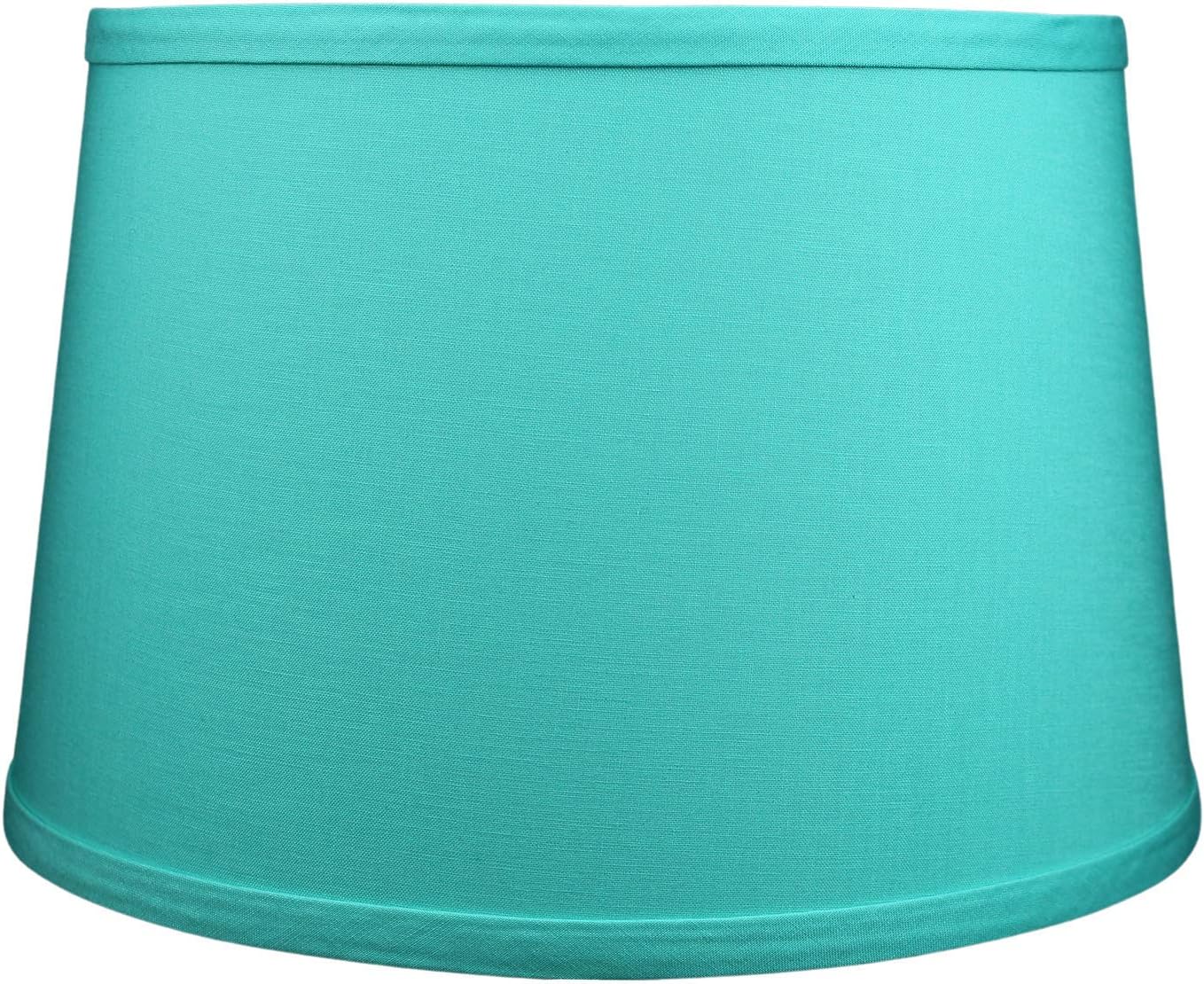 FenchelShades.com Set of 2 Lampshades 10' Top Diameter x 12' Bottom Diameter x 8' Slant Height with Washer (Spider) Attachment. Attaches to Lamps with an existing Harp (not included) (Linen Pool)
