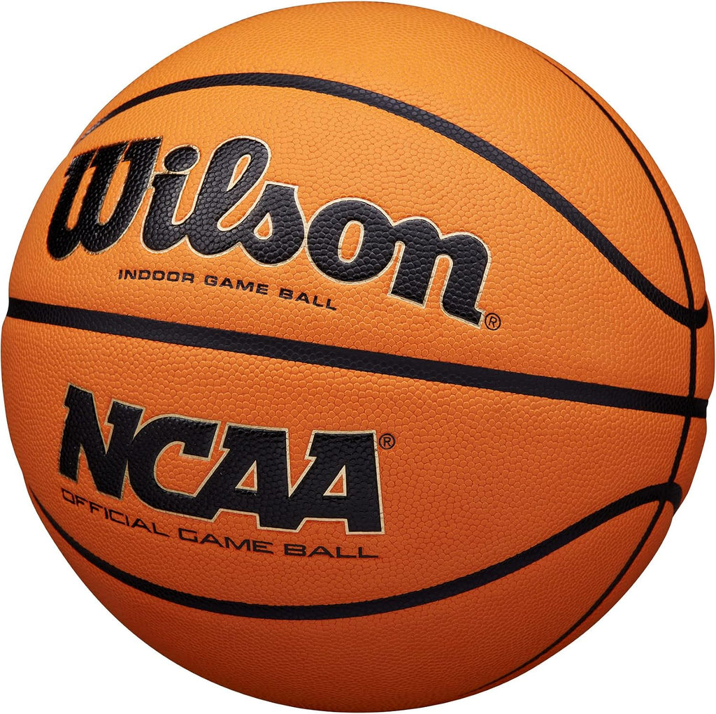 WILSON NCAA Evo NXT Official Indoor Game Basketballs - Sizes 6 and 7