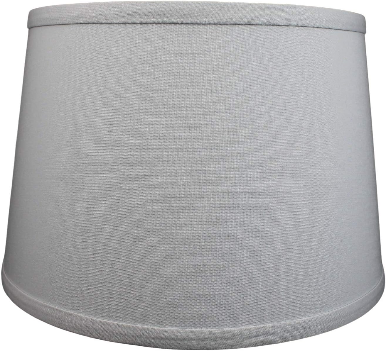 FenchelShades.com Set of 2 Lampshades 10' Top Diameter x 12' Bottom Diameter x 8' Slant Height with Washer (Spider) Attachment. Attaches to Lamps with an existing Harp (not included) (Linen Shadow)