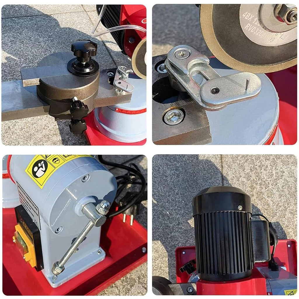 Chain Saw Sharpener Tool, Electric Circular Saw Blade Sharpener, Circular Saw Blade Sharpener, Multi Tool Blade Sharpener, W/Water Injection, Adjustable Angle, 2580 RPM, for Cutting Wood, Plastic (Co