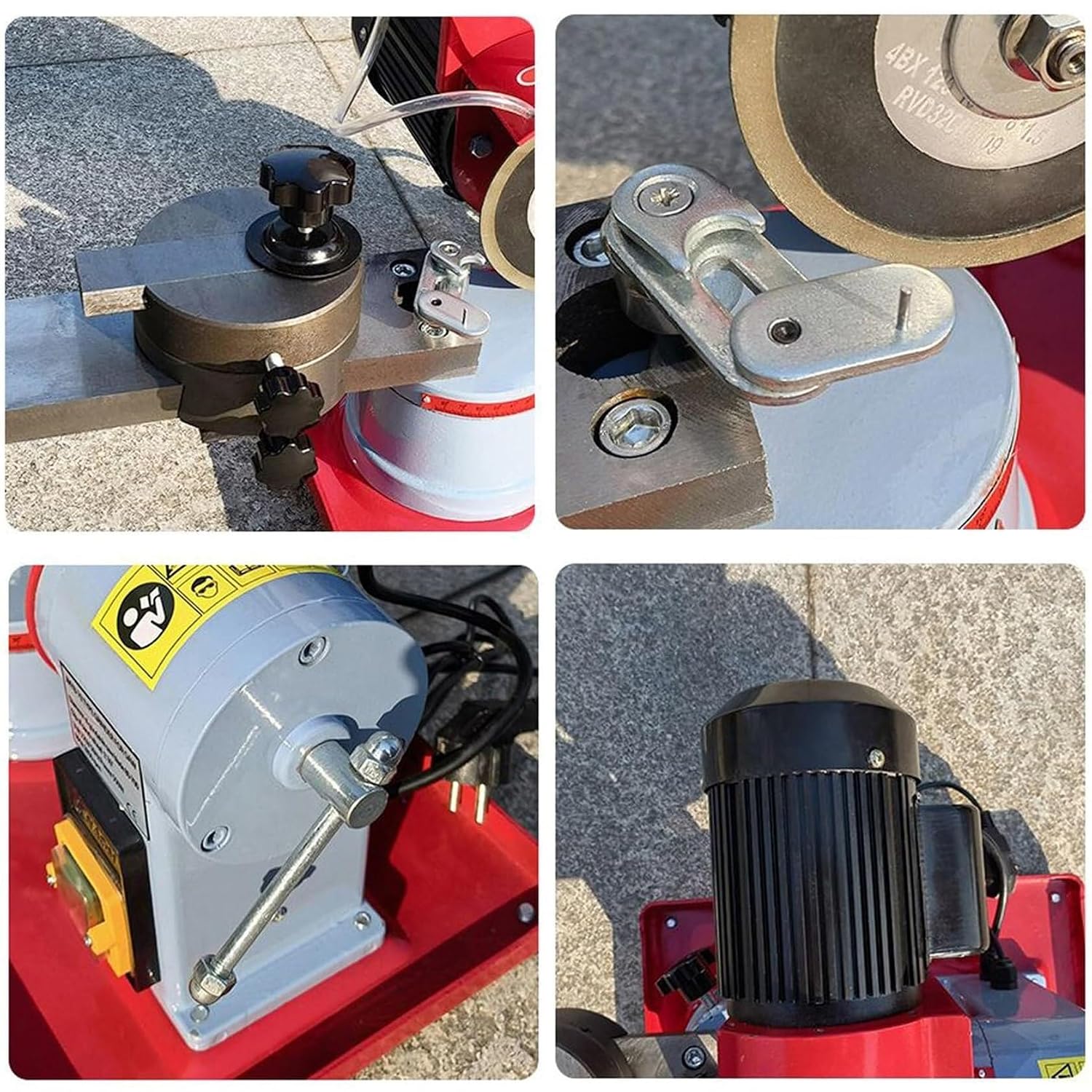 Chain Saw Sharpener Tool, Electric Circular Saw Blade Sharpener, Circular Saw Blade Sharpener, Multi Tool Blade Sharpener, W/Water Injection, Adjustable Angle, 2580 RPM, for Cutting Wood, Plastic (Co