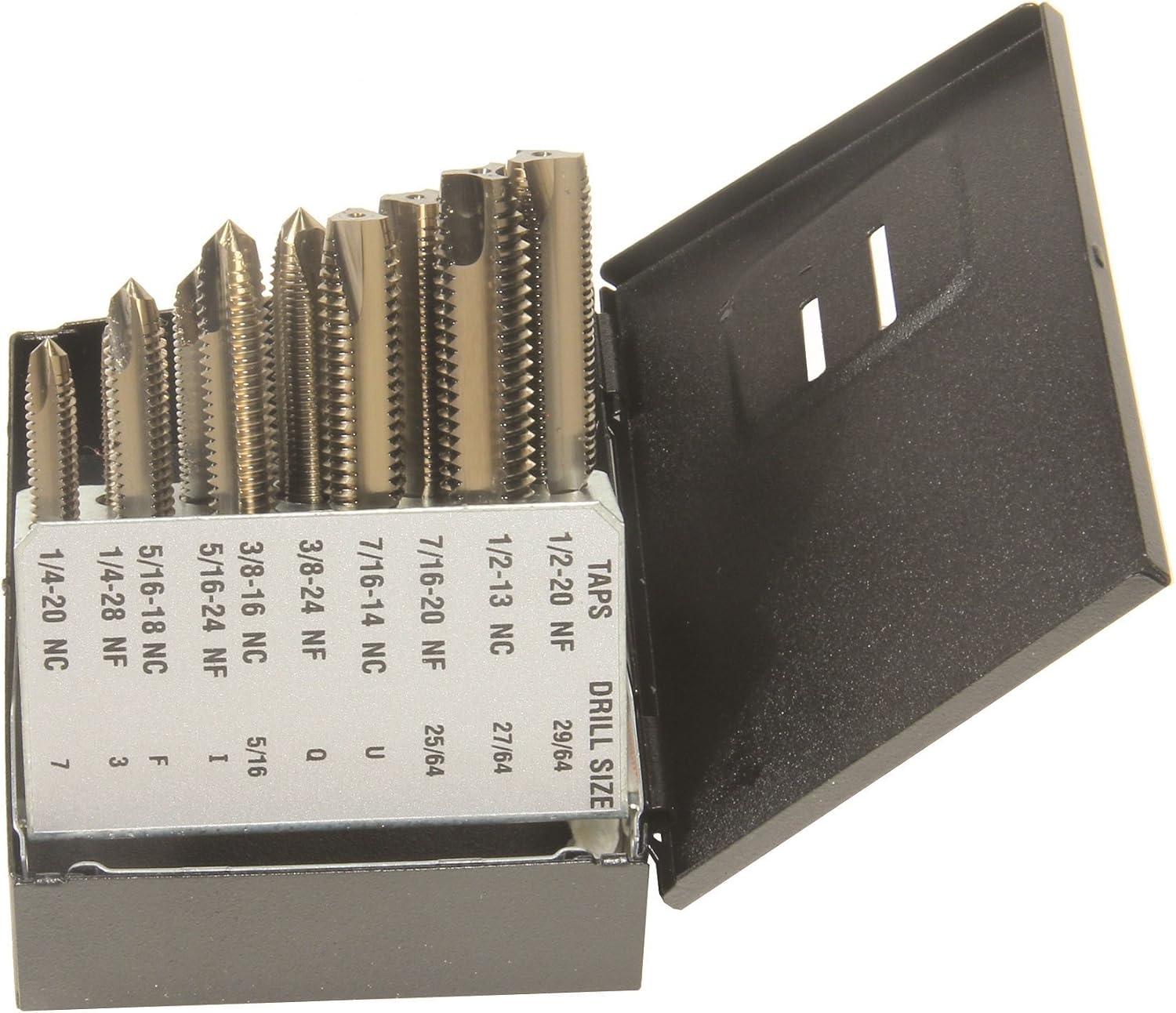 Viking Drill and Tool 61610 SP-10T Type 20-UB Spiral Point Plug Style Magnum Super Premium Tap Set