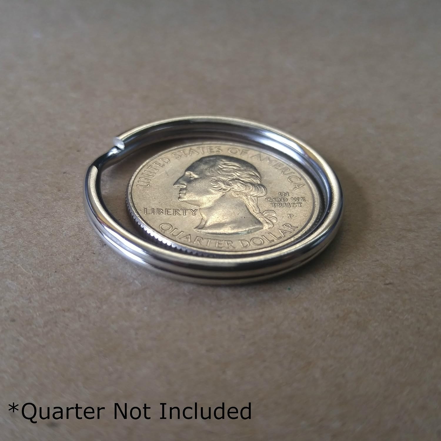 Specialist ID Bulk 1000 Pack- Extra Large Key Rings - 1.25 Inch Heat Treated - Heavy Duty Sturdy Metal Split Ring Keychains