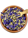 Blue Mallow Dried Flowers Loose Herb 20g-1.9kg Malva Sylvestris (1900 Grams)