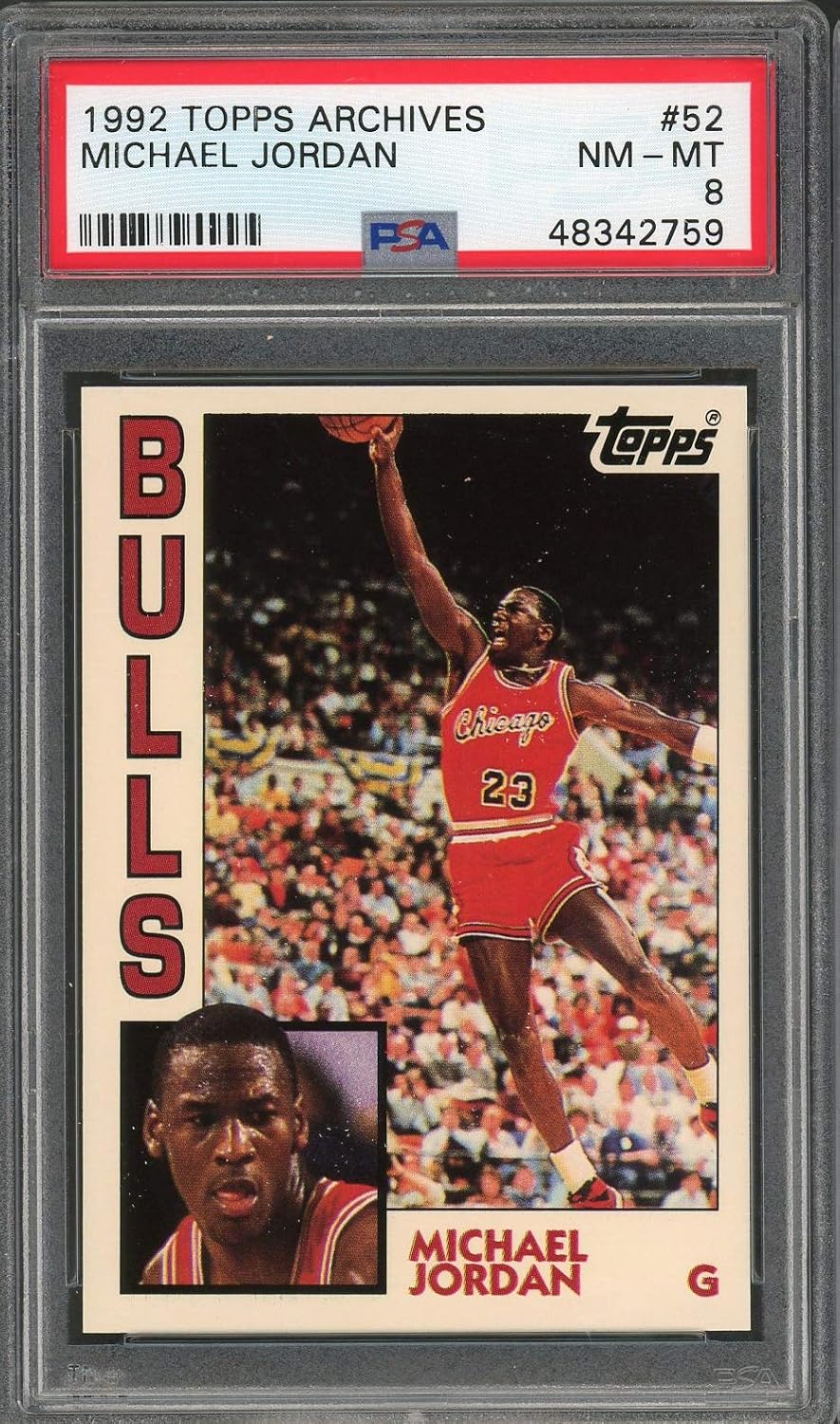 Michael Jordan 1992 Topps Archives #52 Basketball Card PSA 8 Graded (Cert #48342759) | Michael Jordan Card