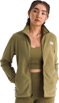 THE NORTH FACE Women's Glacier Fleece Jacket (Standard & Plus Size) | Zip Hand Pockets & Stretch on Collar, Cuffs & Hem