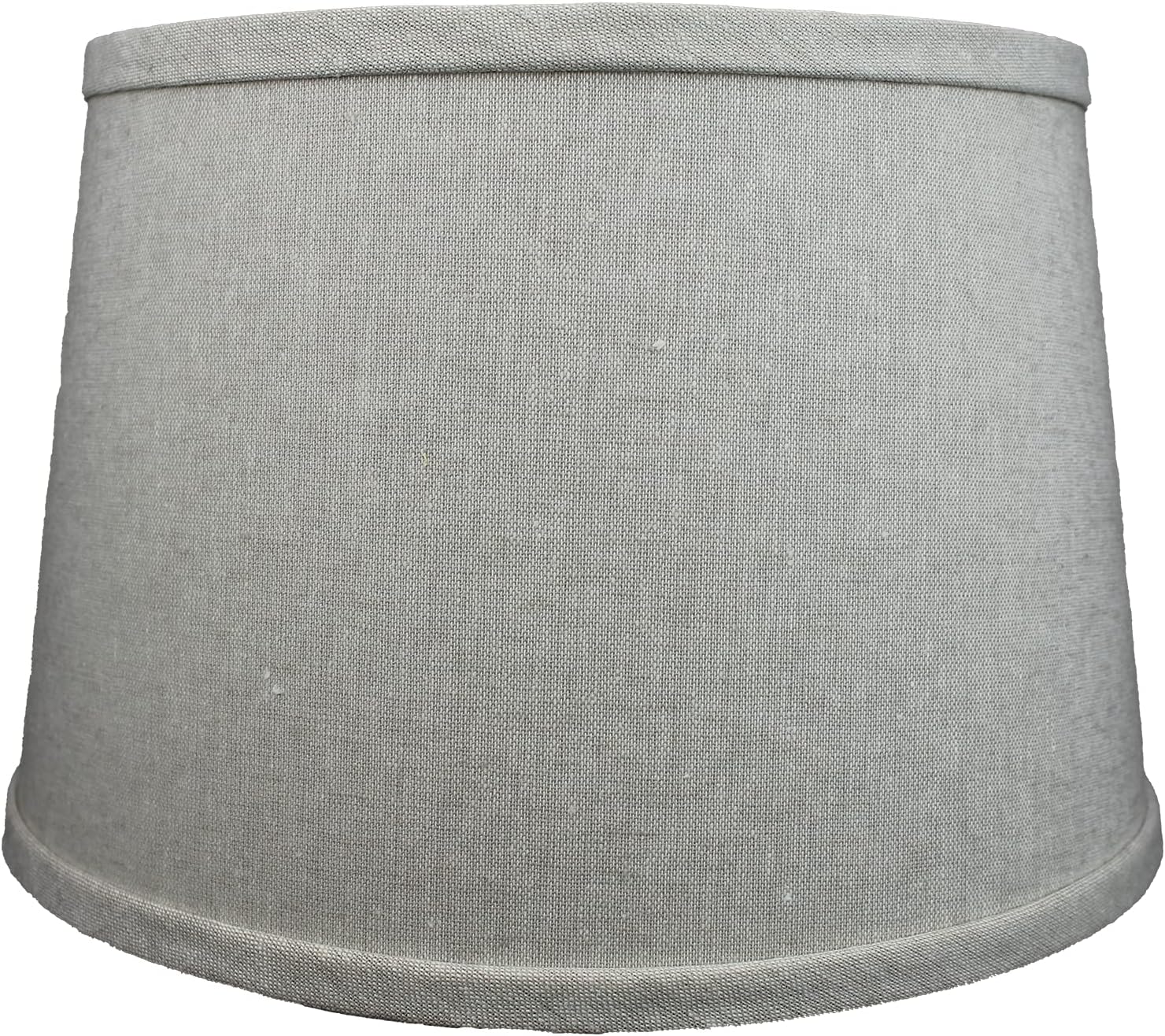 FenchelShades.com Set of 2 Lampshades 10' Top Diameter x 12' Bottom Diameter x 8' Slant Height with Washer (Spider) Attachment. Attaches to Lamps with an existing Harp (not included) (Couture Sand)