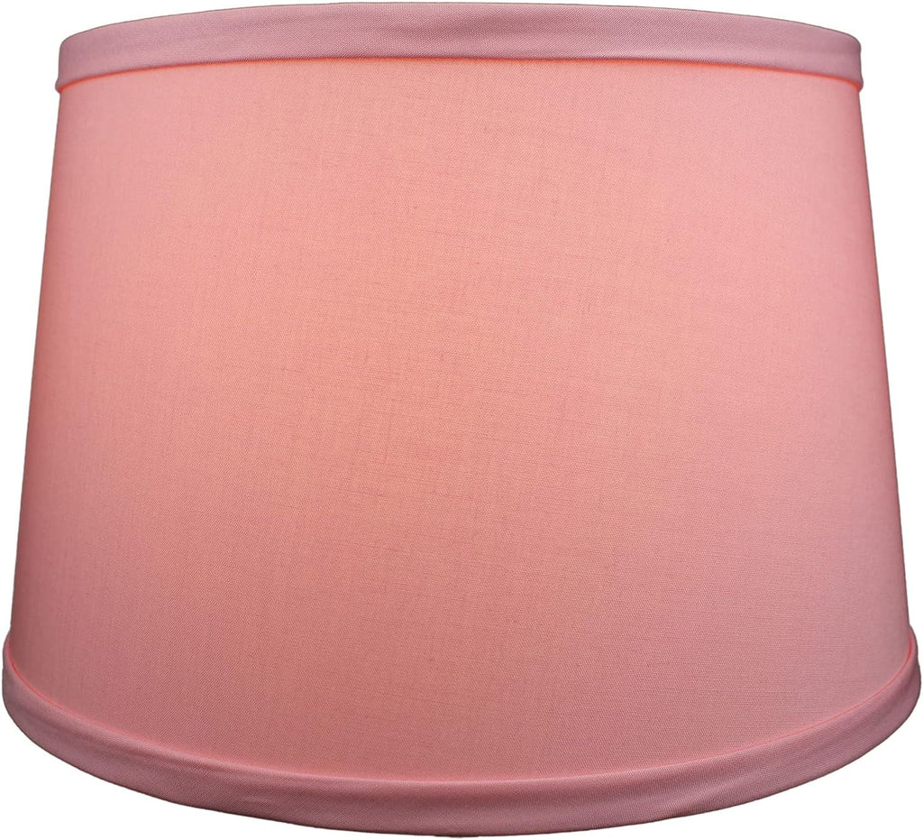 FenchelShades.com Set of 2 Lampshades 10' Top Diameter x 12' Bottom Diameter x 8' Slant Height with Washer (Spider) Attachment. (Linen Primrose)