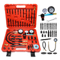 47 PCS Compression Tester Kit, Leak Down Tester Automotive Small Engine, Cylinder LeakdownTester Kit for Fixing Petrol & Diesel Engine Issues for Cars, Trucks and Motocycles