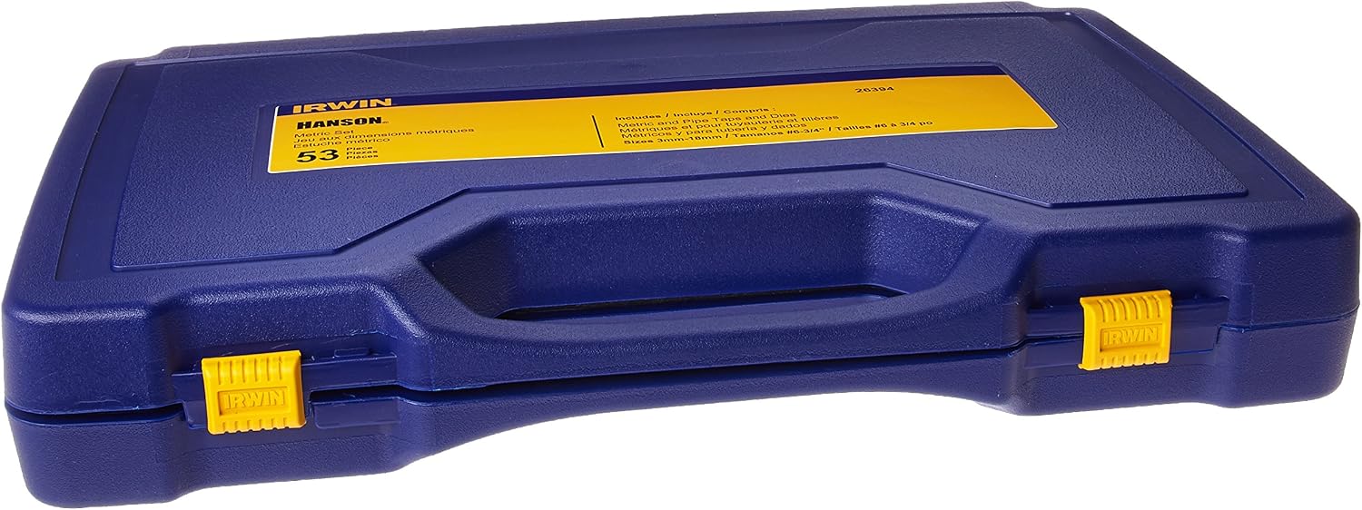 IRWIN Tap And Die Set, Metric, 53-Piece (26394)