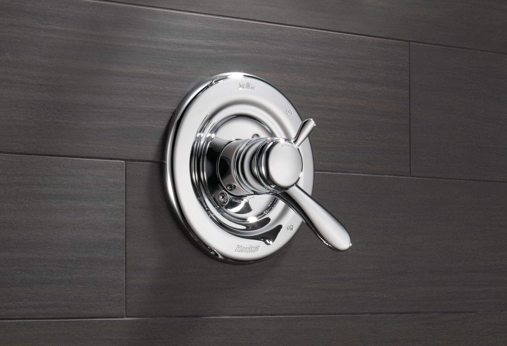 Delta Faucet Lahara 17 Series Dual-Function Shower Handle Valve Trim Kit, Chrome T17038 (Valve Not Included)