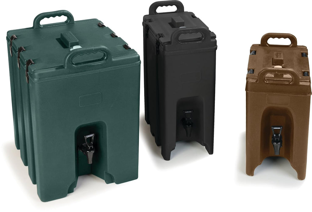 CFS LD500N08 Cateraide Insulated Beverage Server/Dispenser, 5 Gallon, Forest Green