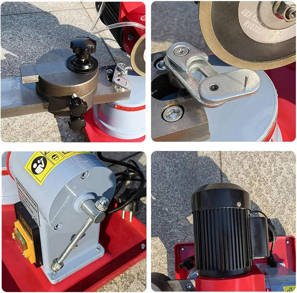 Electric Circular Saw Blade Sharpener, Chain Saw Sharpener Tool, Circular Saw Blade Sharpener, Multi Tool Blade Sharpener, W/Water Injection, Adjustable Angle, 2580 Rpm, For Cutting Wood, Plastic,550W
