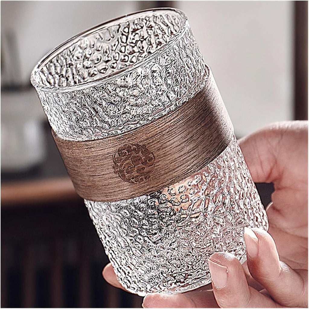 Beverage Serveware Chinese retro glass water cup home high temperature resistant tea cup kettle set drinking cup anti-scalding living room hospitality cup Water Carafe
