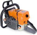 71cc Holzfforma G444 4.0KW Gasoline Chain Saw Power Head With Wrap Around Handle Bar are compatible with MS440 044 Chainsaw Orange Dark Grey