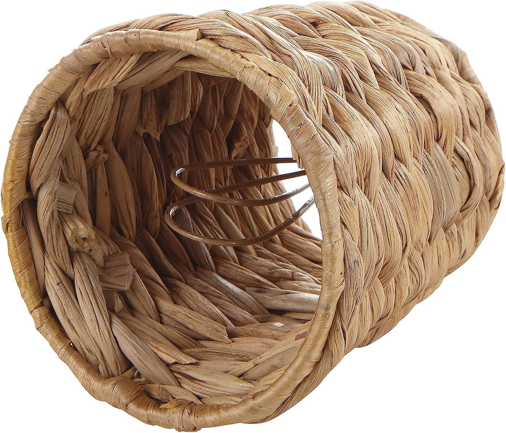 Aspen Creative 51008-5, Empire Clip-On Chandelier Lamp Shade, Natural Water Hyacinth, 3' Top x 4' Bottom x 4' Slant Height, Set of 5