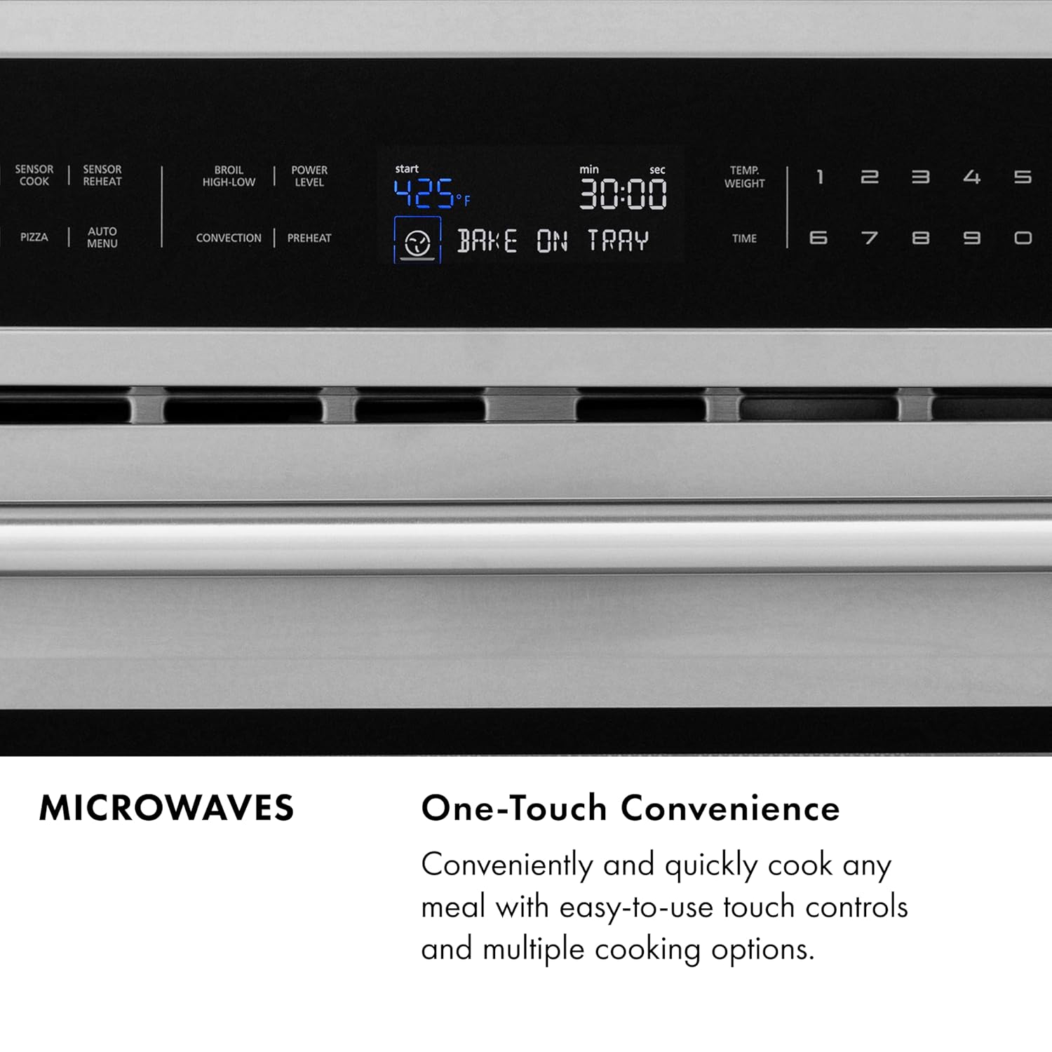 ZLINE Autograph Edition 30' 1.2 cu. ft. Built-in Microwave Drawer in Black Stainless Steel and Champagne Bronze Accents