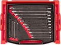 TEKTON Combination Wrench Set with Open Top Drawer and Rack, 15-Piece (1/4-1 in.) | OLB94201