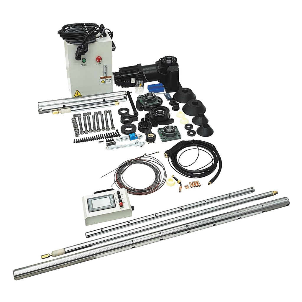 TECHTONGDA Portable Line Boring and Welding Machine, 2 in1 Overlay Welding Machine Bore Welder, Excavator Repair Inner Bore Welder, Hole Drilling Connecting Rod Boring Machine with European Connector
