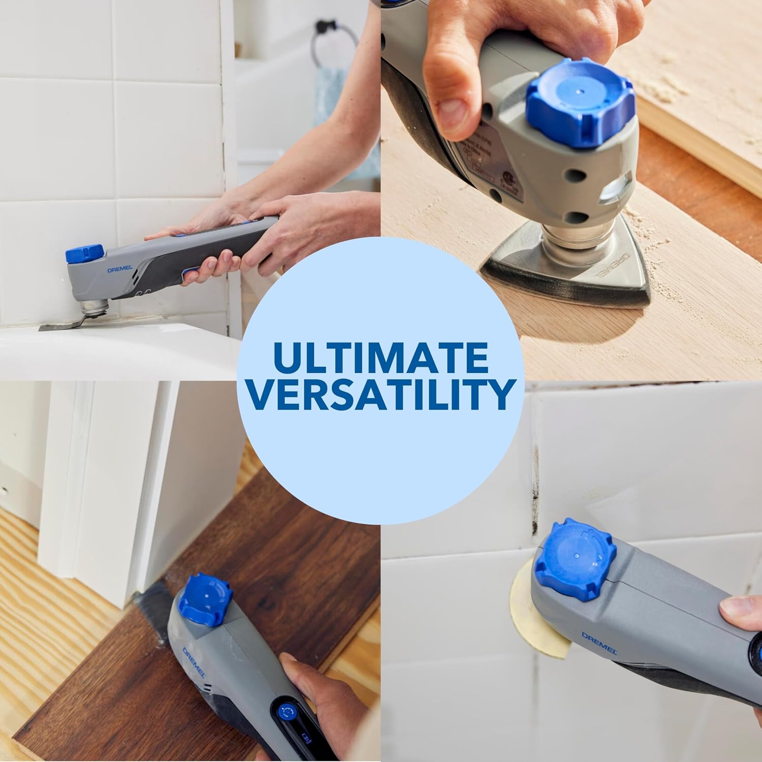 Dremel Blueprint 12V Bundle - Portable Saw Station with Brushless Compact Circular and Multi-Purpose Cutting Case + Brushless Project Multi-Tool with Integrated Application Selector