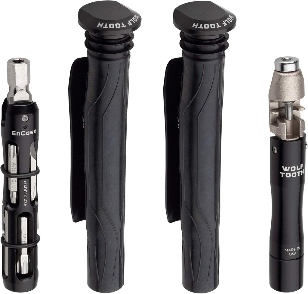 Wolf Tooth Components Encase System Bar Kit One Black, One Size | bike-multifunction-tools