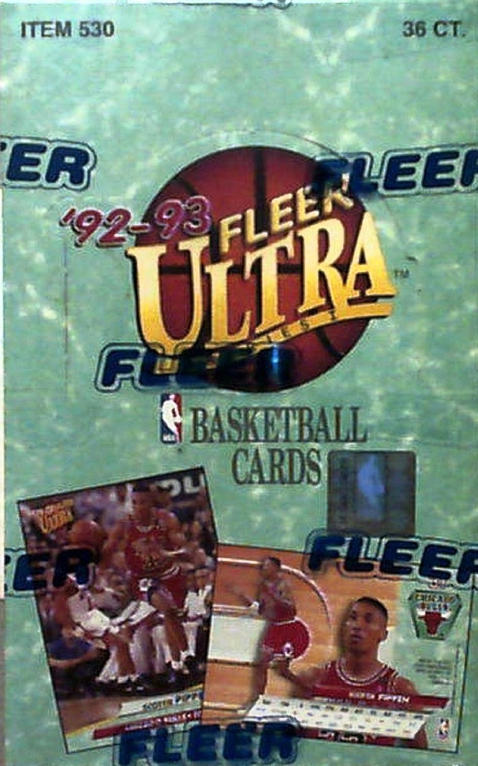 1992/93 Fleer Ultra Series 1 NBA Basketball HOBBY box