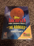 1993 Topps Archives Basketball The Rookies 1981-1991 Box of Card Packs