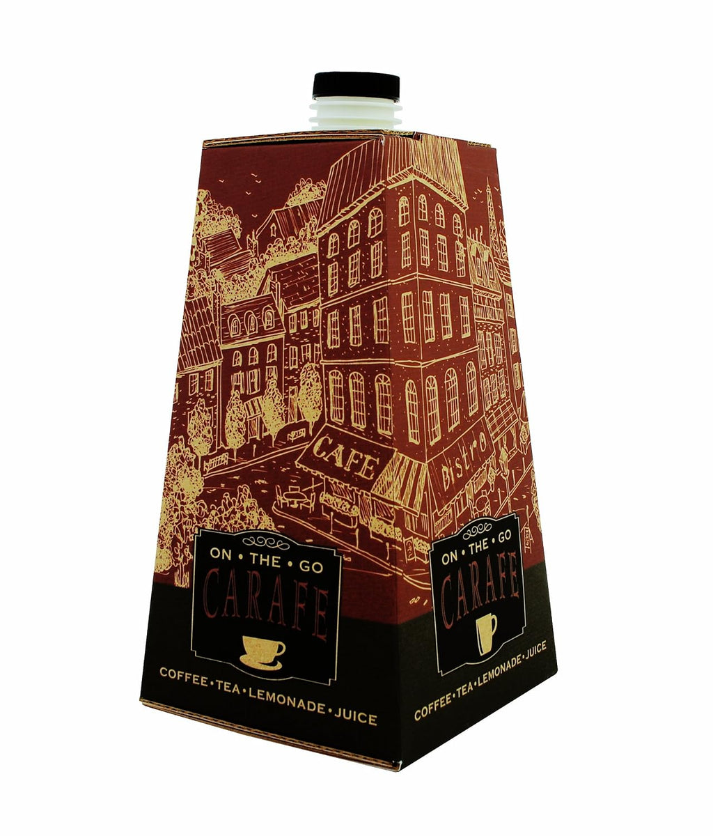 Southern Champion Tray 0196 Corrugated Beverage Catering Carafe, Holds up to 96 oz (Case of 16)