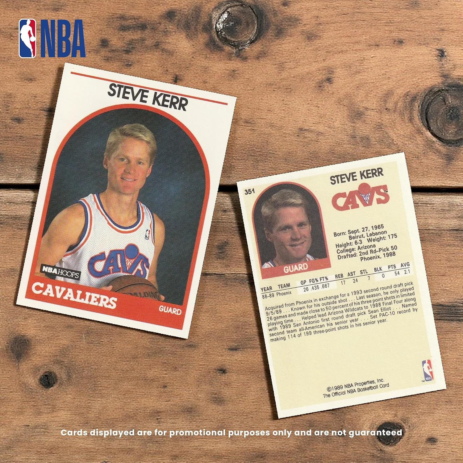 1989 NBA Hoops Basketball Cards Official