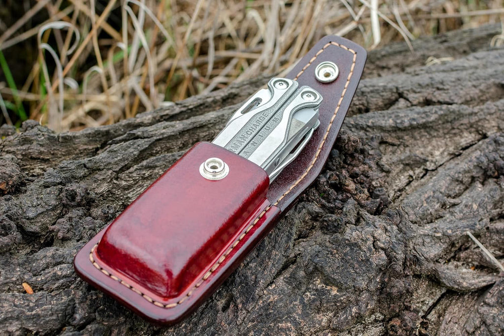 Unicarry leather case for Leatherman Charge, leather multitool sheath for every day carry, EDC