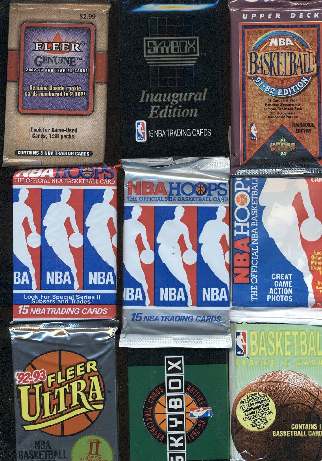 600 OLD BASKETBALL CARDS ~ SEALED WAX PACKS ESTATE SALE WAREHOUSE FIND!