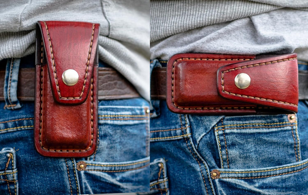 Unicarry leather case for Leatherman Charge, leather multitool sheath for every day carry, EDC