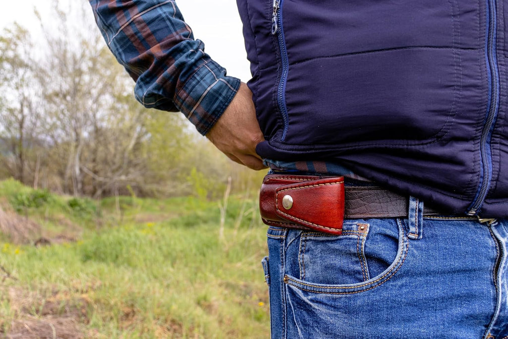 Unicarry leather case for Leatherman Charge, leather multitool sheath for every day carry, EDC