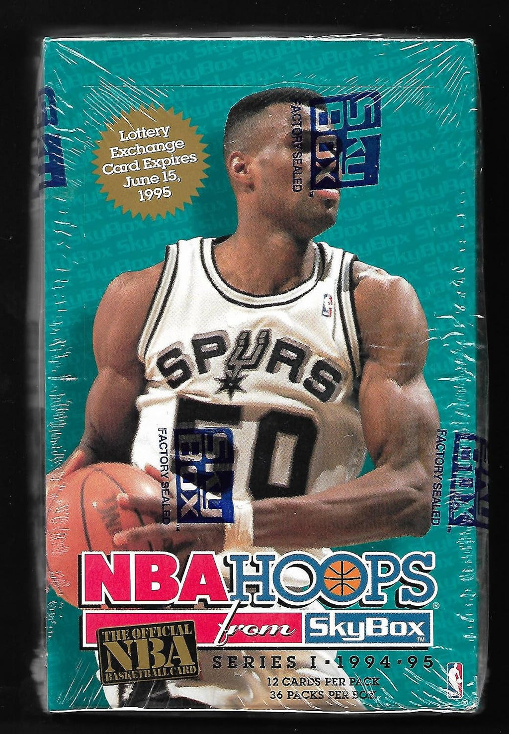 1994-95 HOOPS BASKETBALL SERIES ONE FACTORY SEALED 36 PACK BOX (70 HALL OF FAMERS)