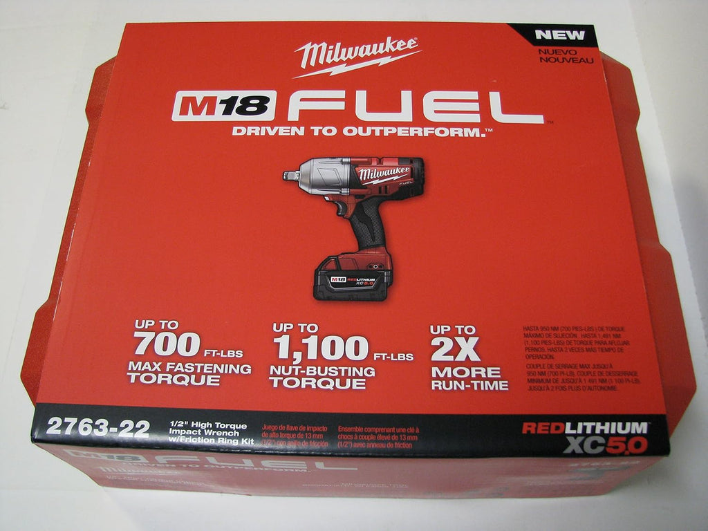 Milwaukee TOOL CASE ONLY for 1/2- Inch. High Torque Fuel Cordless Impact Wrench: Model 2763-22; 2763-20