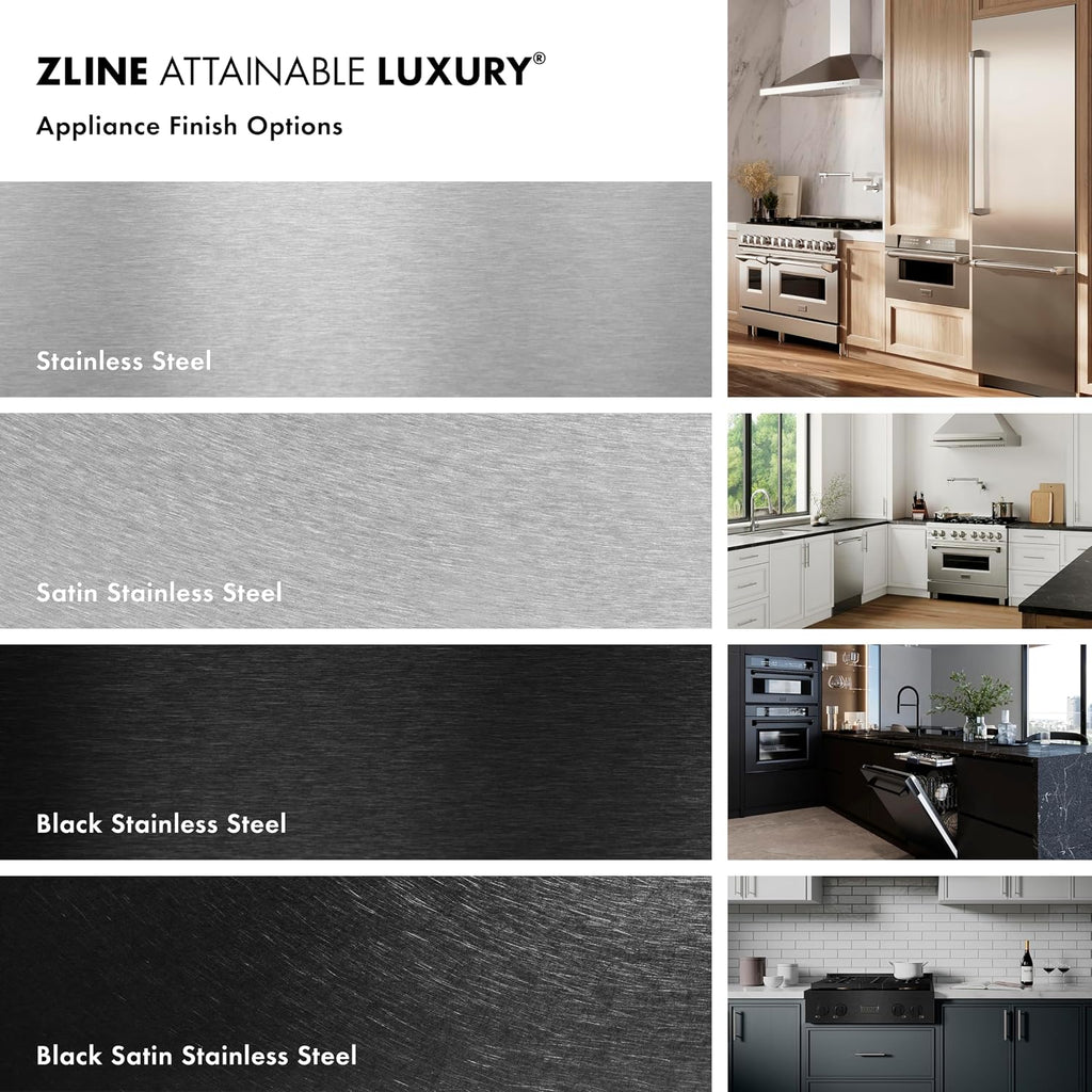 ZLINE Autograph Edition 30' 1.2 cu. ft. Built-in Microwave Drawer in Black Stainless Steel and Champagne Bronze Accents